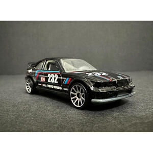 BMW '94 M3 GTR Black Toyo Tires #232 Hot Wheels Rare Loose